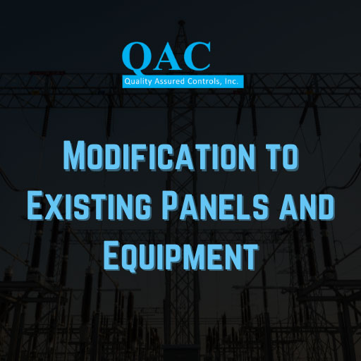 Modification to Existing Panels and Equipment